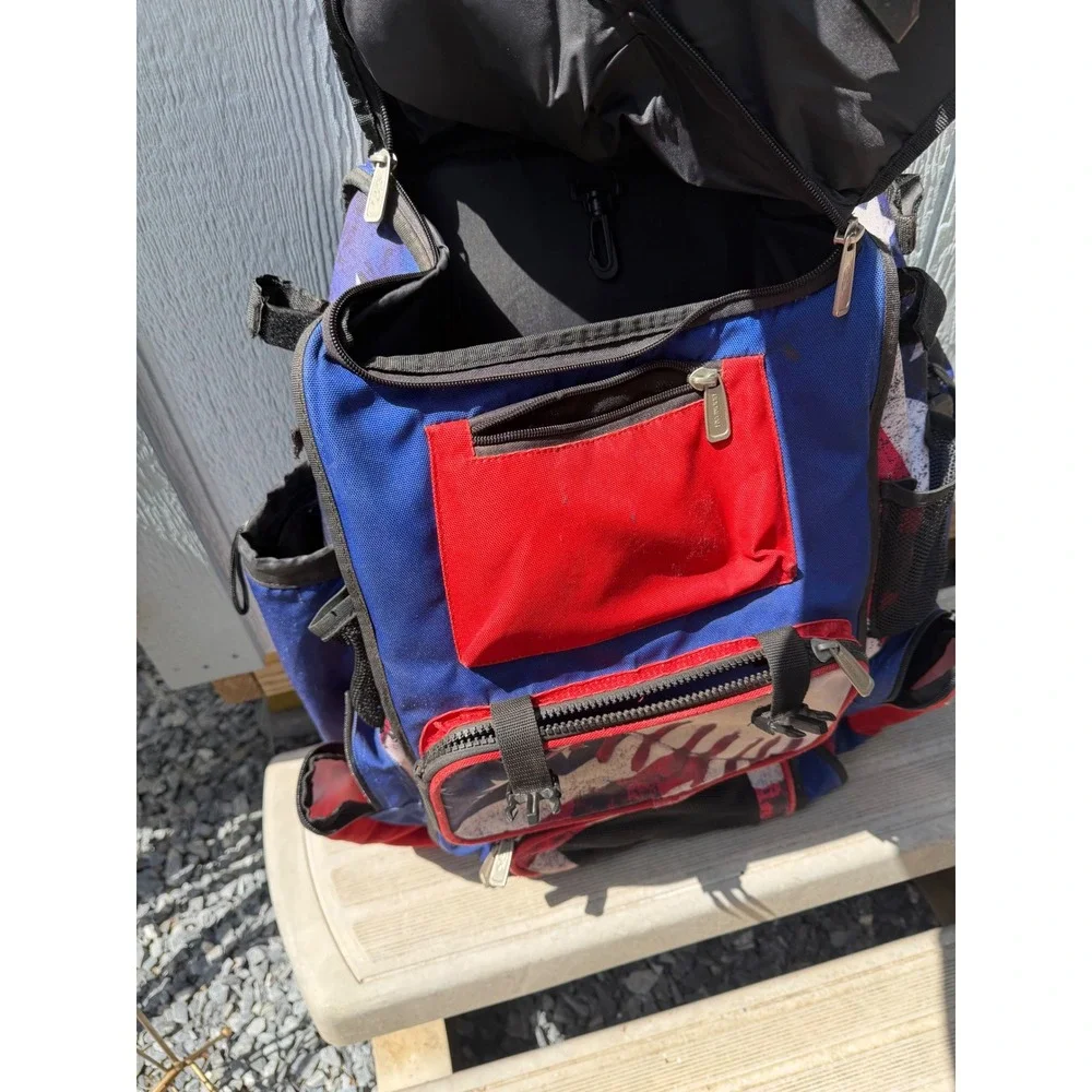 Boombah Superpack Baseball Softball Bat Bag American Flag Stars Stripes Gear Bag